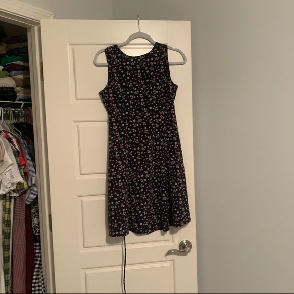 christopher & banks sleeveless floral dress size 6
